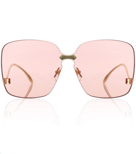 square frame rimless sunglasses gucci|gucci men's square frame sunglasses.